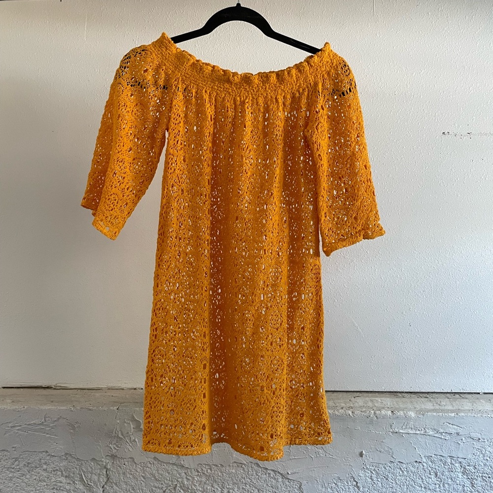 Trina Turk Marigold Crochet Dress